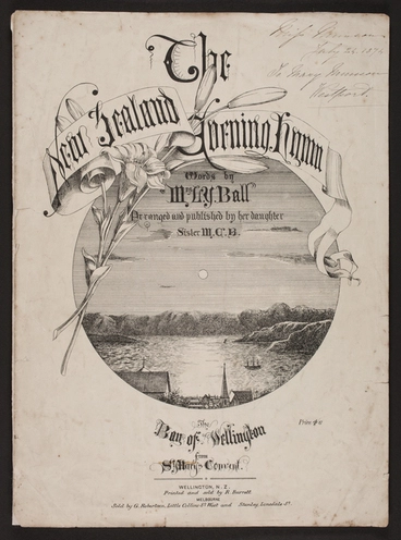 Image: New Zealand evening hymn / words by L.Y. Ball ; music by Sister M.C.B.