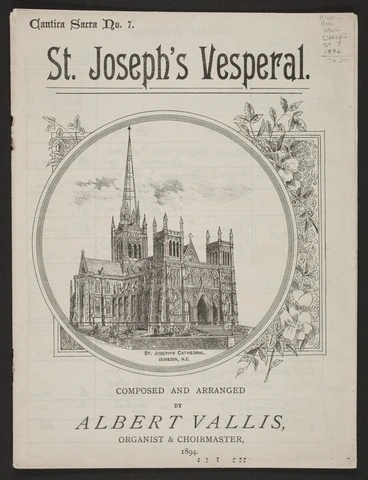 Image: St. Joseph's vesperal / composed and arranged by Albert Vallis.