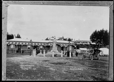 Image: Te Whiti's monument, Parihaka, Taranaki - Photograph taken by David Duncan
