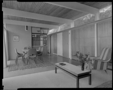 Image: Dining room interior, Winkler house, Wellington