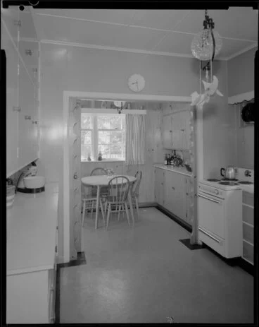 Image: Kitchen interior, Barton-Ginger house, Wellington