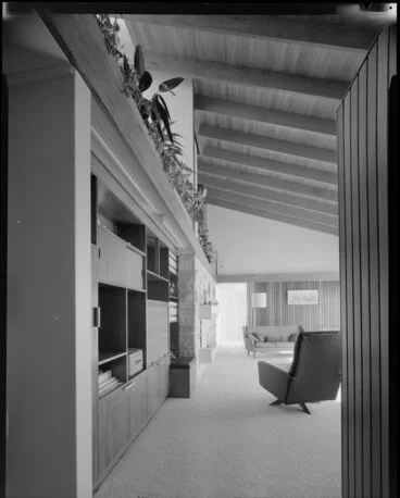 Image: Living room interior, Fechney house