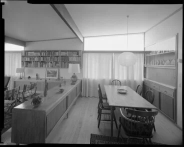 Image: Dining room interior, Brosnahan house, Wellington