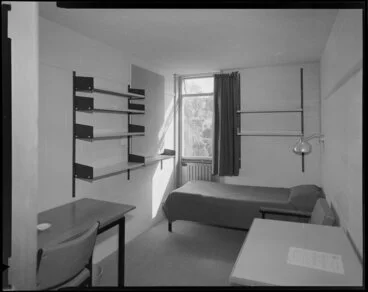 Image: Student's room, Weir House, Victoria University of Wellington