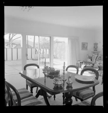 Image: Dining room interior, Day house, Wellington