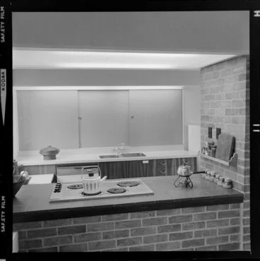 Image: Kitchen interior, Littlejohn house, Wellington