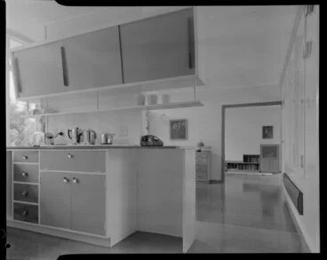 Image: Kitchen, Shuker house, Titahi Bay, Wellington