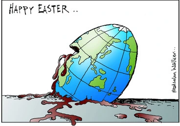 Image: HAPPY EASTER.. Sunday News, 17 April 2003