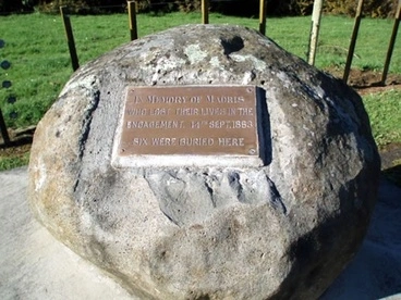 Image: Pukekohe East NZ Wars memorial