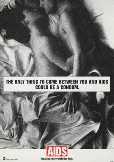 Image: Safer sex poster, 1988