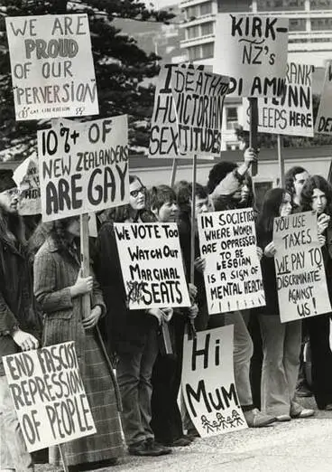 Image: Gay reform protest