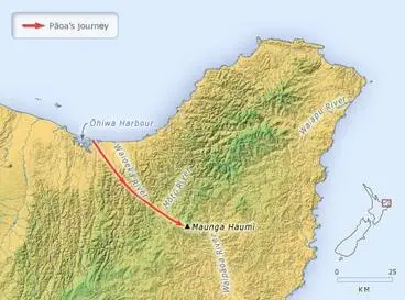Image: Pāoa’s journey