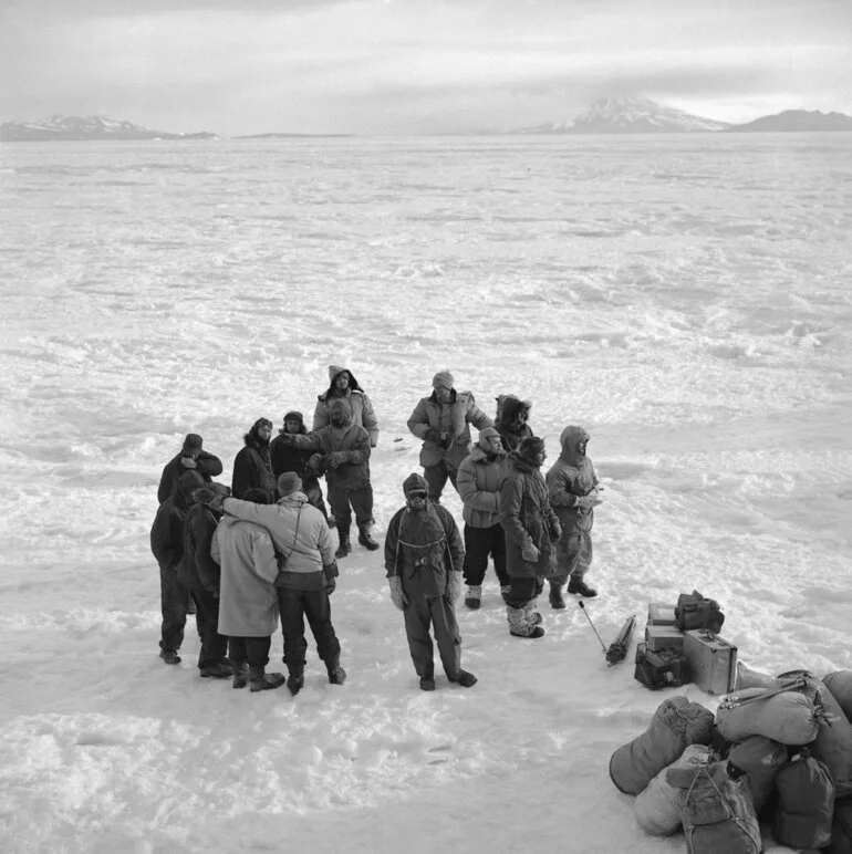 Image: Farewell to summer personnel returning to New Zealand