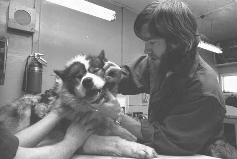 Image: NZARP Personnel: with Dogs