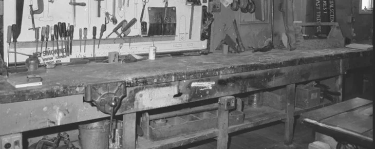 Image: carpenters workshop