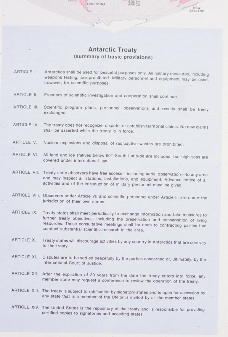 Image: Antarctic Treaty