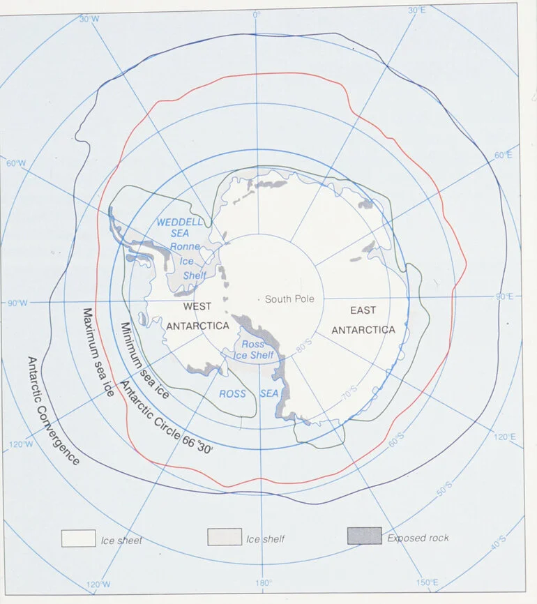 Image: Antarctica Map