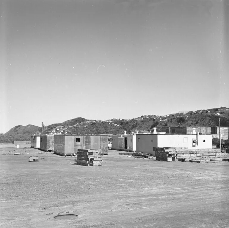 Image: Trial Erection of Buildings at Rongotai