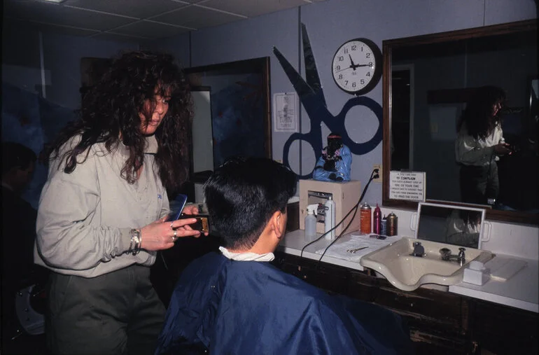 Image: Hairdressing Salon, McMurdo Station