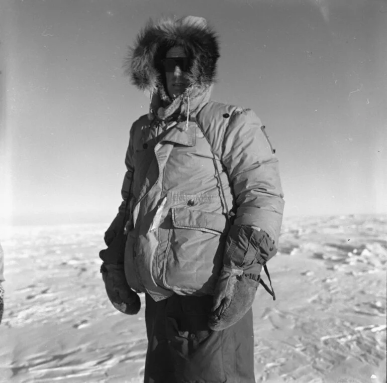 Image: Edmund Hillary on Plateau