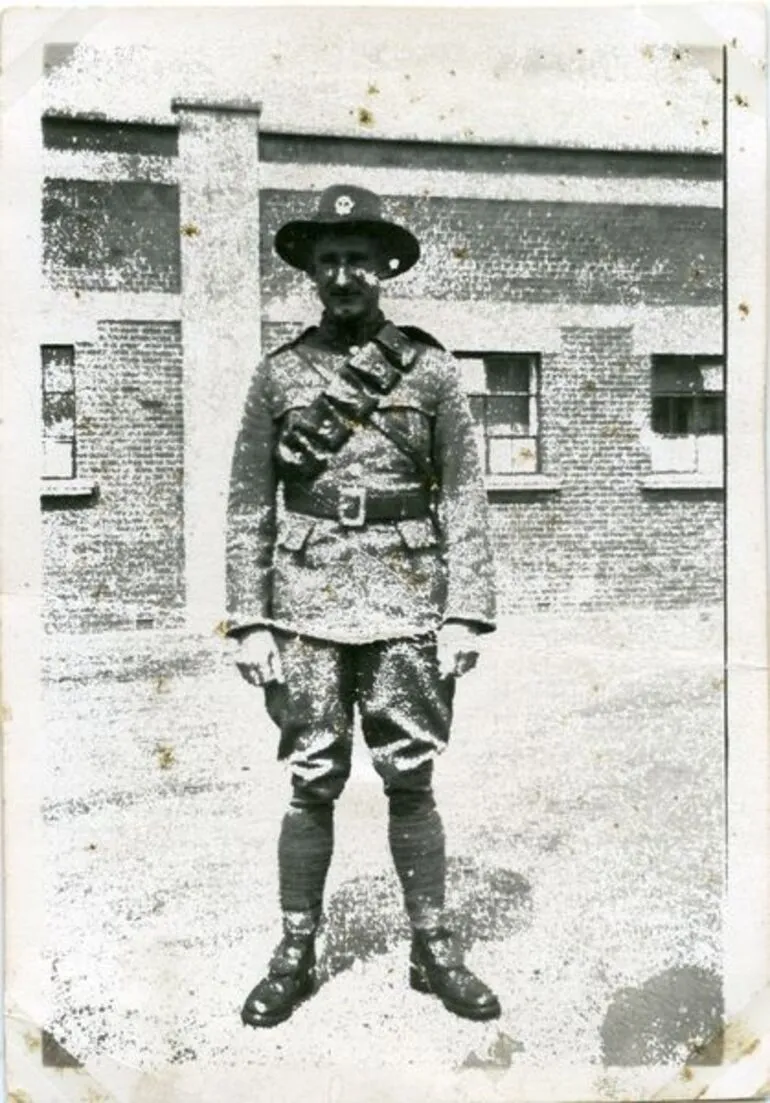 Image: A. W. Trotter in military uniform