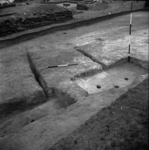 Image: Kumara pits and drains.