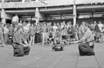 Image: Martial Arts/ Kendo demo in the quad