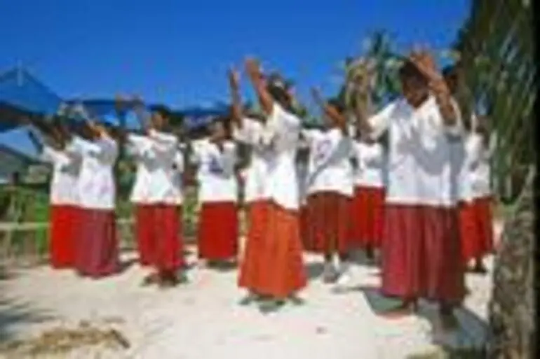 Image: Church group dancing