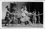 Image: Cook Islands. Warriors pledge fierce allegiance in a legend presented in dance-drama style.