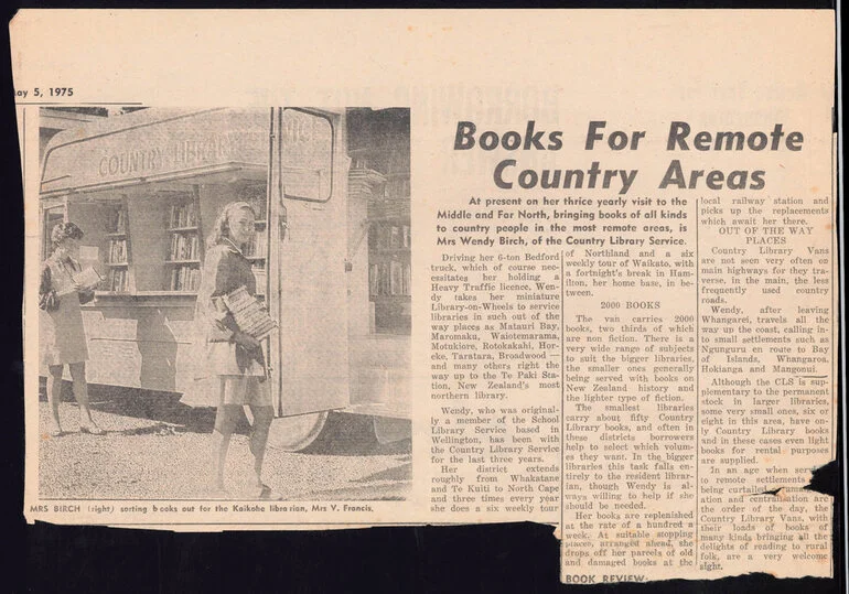 Image: Books for remote country areas