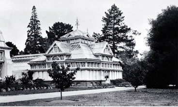 The first Townend begonia house in the Christchurch Botanic Gardens Image: The first Townend begonia house in the Christchurch Botanic Gardens