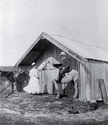 Image: Nurse Akenehi Hei, who was the first Maori nurse to qualify in 1908, outside her tent hospital