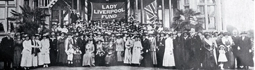Image: Garden party at Holly Lea, Christchurch, held in connection with the final meeting of debt workers and branch representatives of the Lady Liverpool Fund