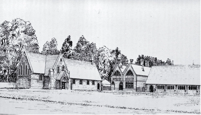 Image: Christ's College buildings, Christchurch