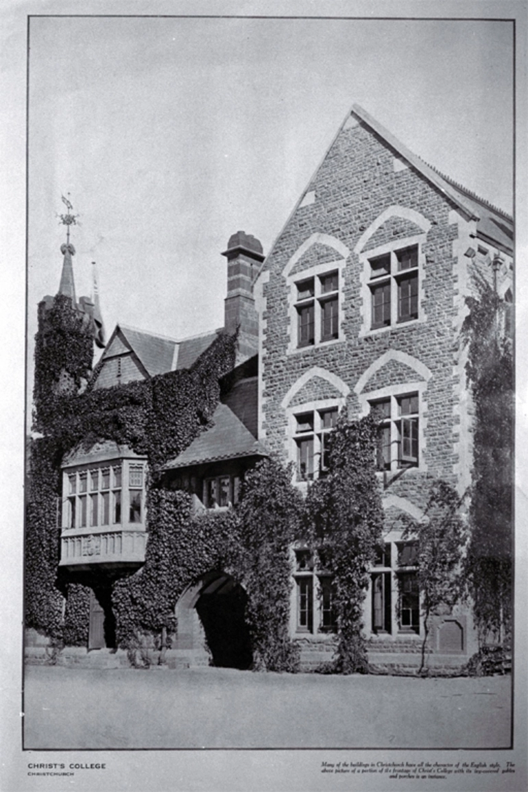 Image: Christ's College, Christchurch