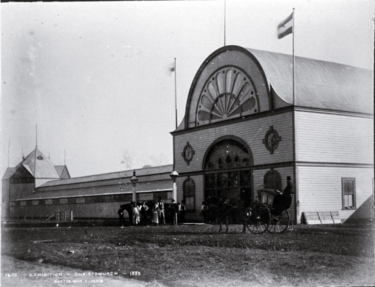 Image: New Zealand International Exhibition, Hagley Park, Christchurch