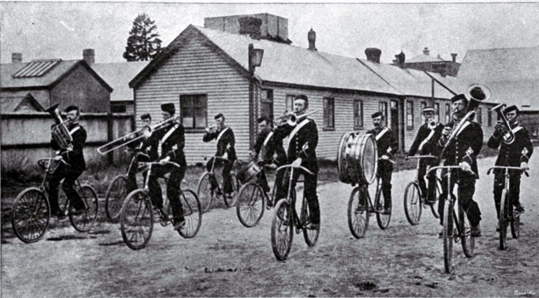 Image: A cycling novelty