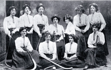 Image: Digby's Ladies' Hockey Club : B Team, winners of the President's Competition, Christchurch.