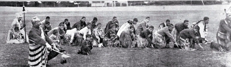 Image: Maori carnival at Lancaster Park