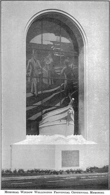 Memorial Window Wellington Provincial Centennial Memorial Image: Memorial Window Wellington Provincial Centennial Memorial