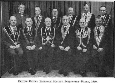Image: Petone United Friendly Society Dispensary Board, 1940.