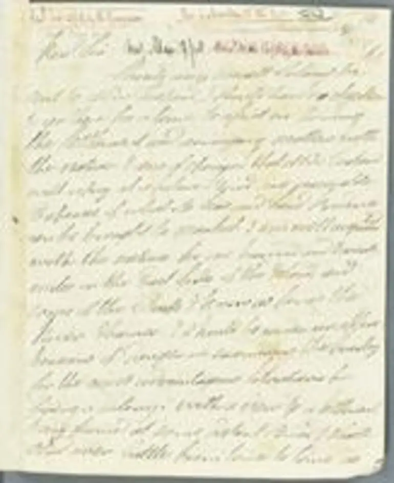 Image: Letter: Reverend Samuel Marsden to Reverend Josiah Pratt, 30 March 1817
