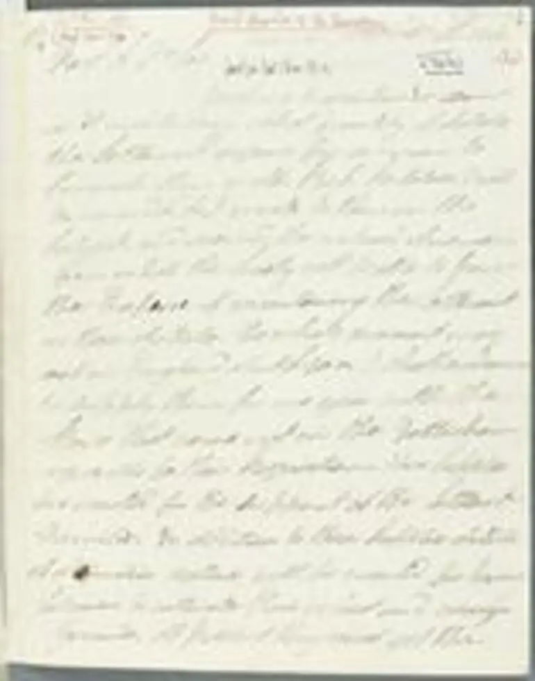 Image: Letter: Reverend Samuel Marsden to Reverend Josiah Pratt, 24 February 1819