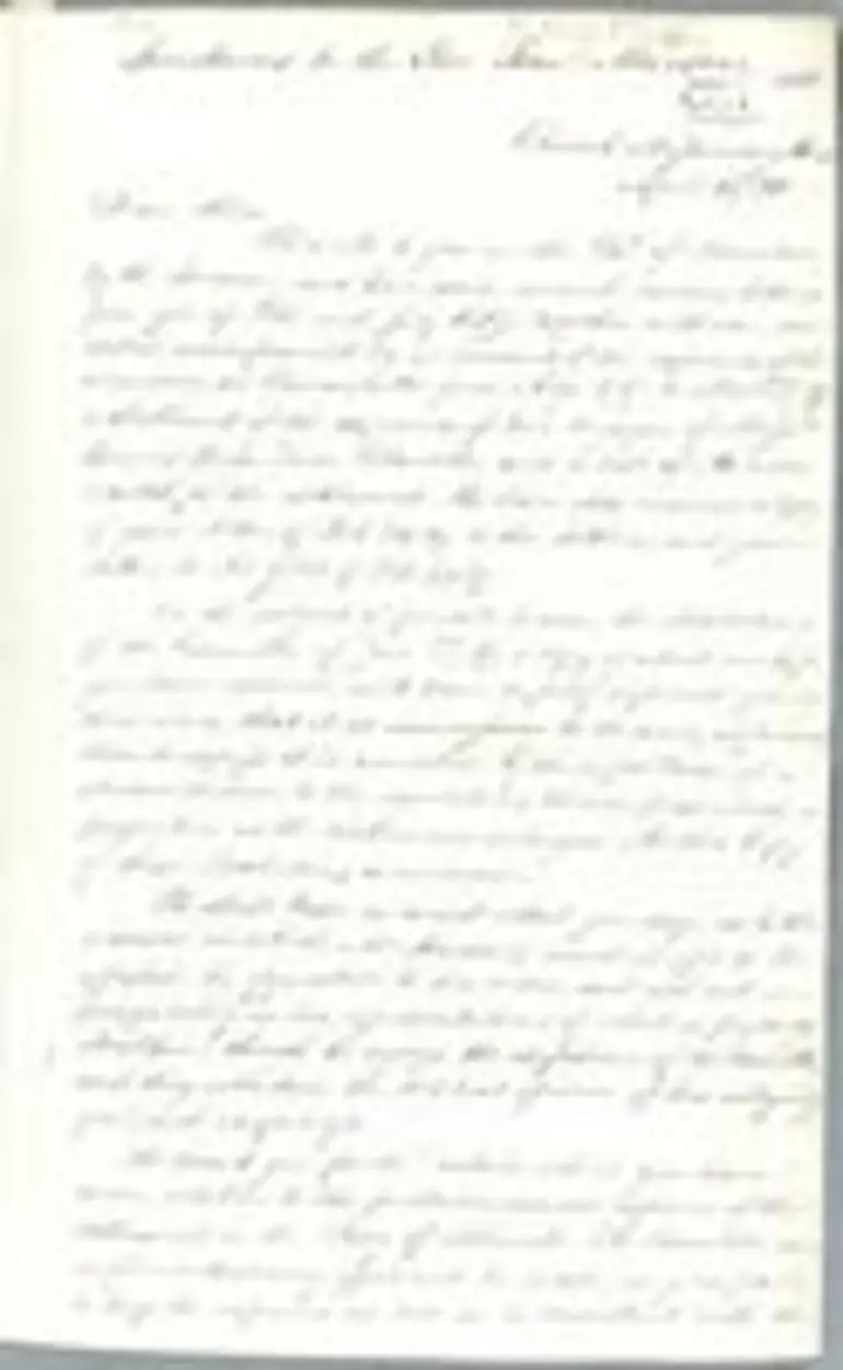Image: Letter: Reverend Edward Bickersteth and Reverend Josiah Pratt to Reverend Samuel Marsden, 5 April 1820