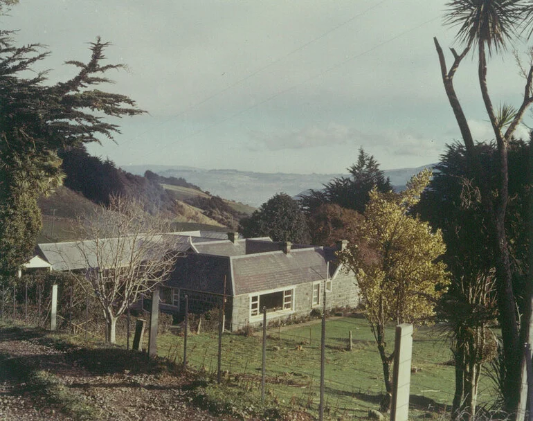 Image: First New Zealand Co-operative Cheese Factory, Springfield Farm homestead, circa 1971