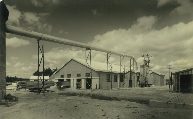 Image: Egmont Box Company, Limited. Tokoroa Factory, 1947-1948
