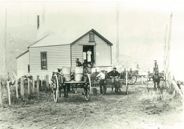 Image: Crown Dairy Factory Company. Douglas Road Creamery, 1897 to 1901