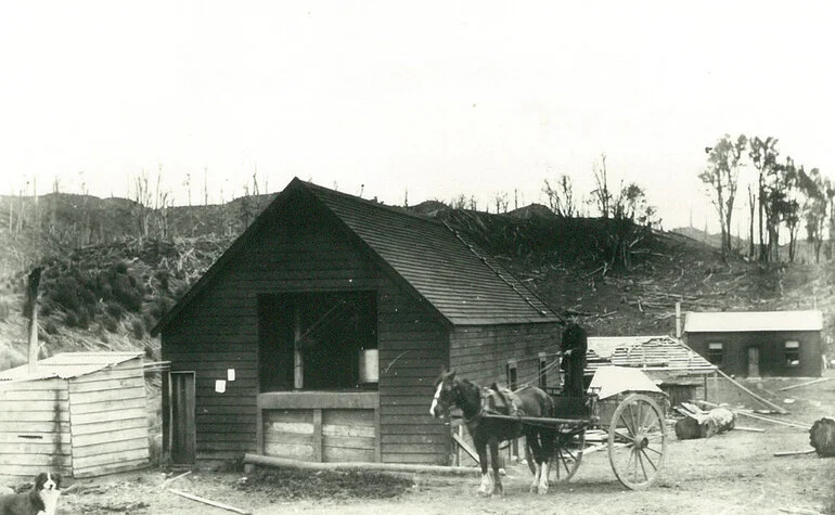 Image: Crown Dairy Factory Company. Makuri Creamery, Toko, 1900 to 1902