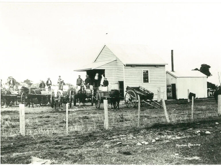 Image: Crown Dairy Factory Company. Moutoti Creamery, 1898 to 1906