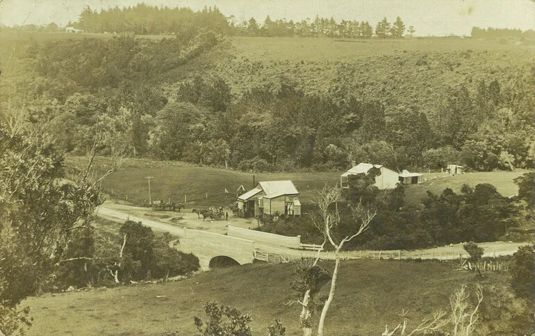 Image: Oakura Co-operative Dairy Factory Company, Limited. Timaru creamery, Tataraimaka, circa 1909